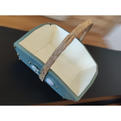 Panier rustique : joie de vivre et douceur